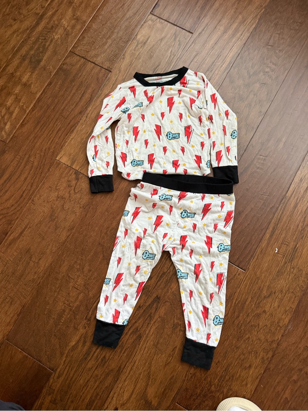 Rowdy sprout base layer Bowie Pajama Set with Black Trim